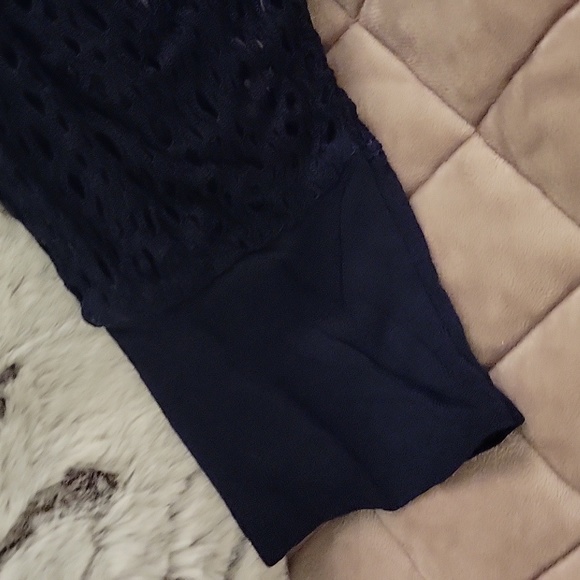 Unique open weave crochet like open front cardigan duster - Picture 10 of 10